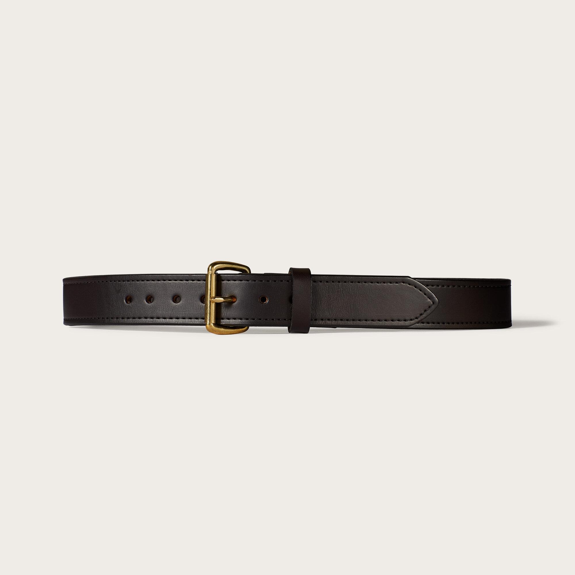 1 1/2" BRIDLE LEATHER DOUBLE BELT