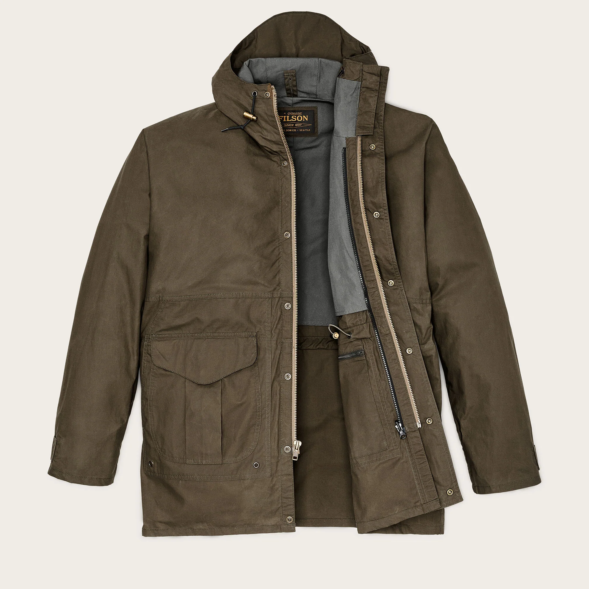 DRY WAX OMAK COAT - Image 3
