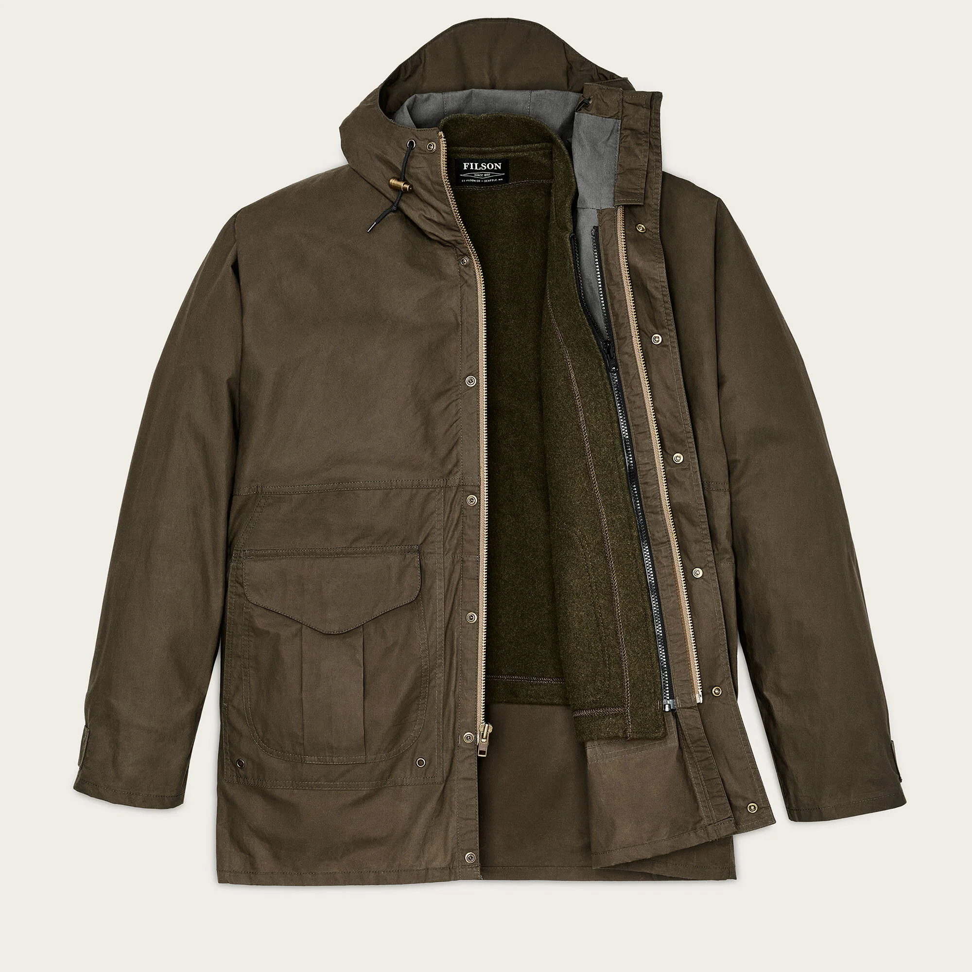 DRY WAX OMAK COAT - Image 4