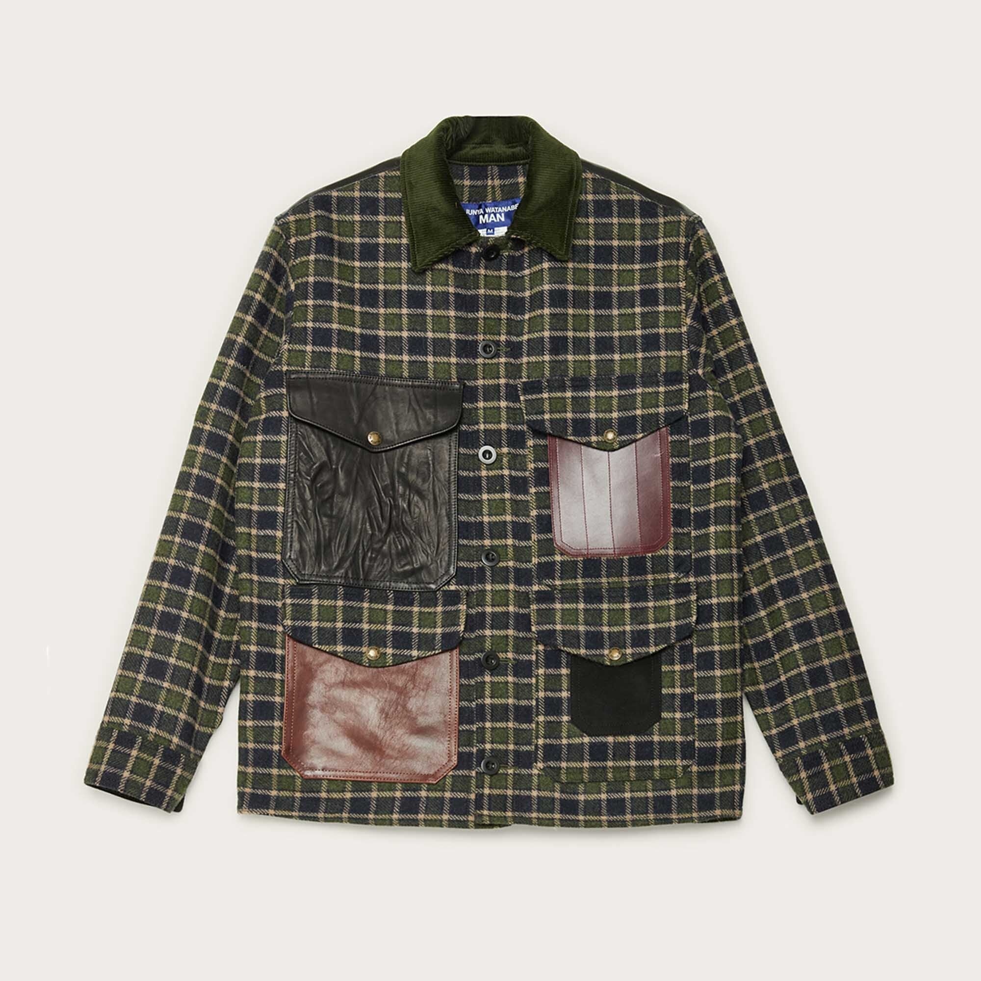 FILSON X JUNYA WATANABE CHECKED WOOL JAC-SHIRT