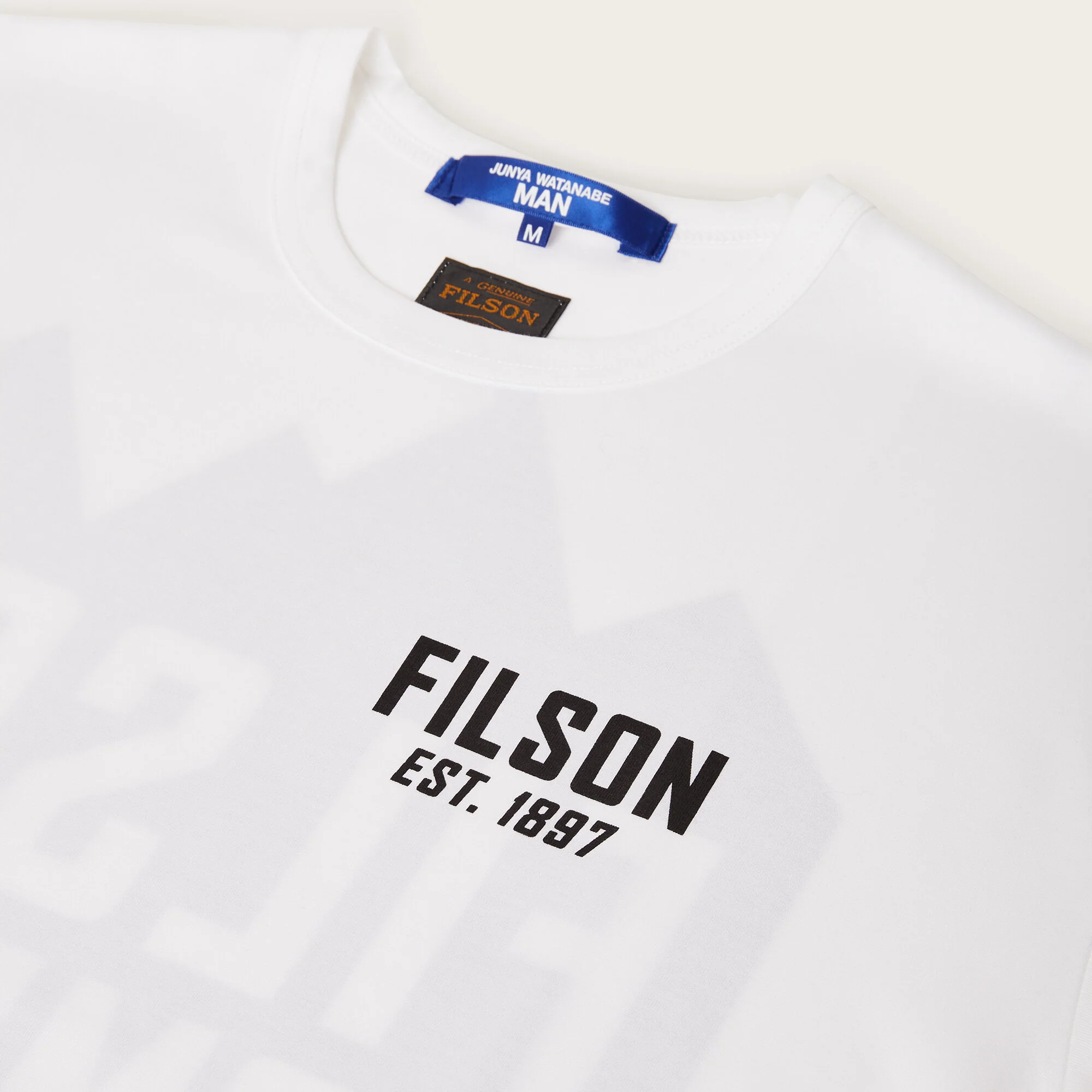 FILSON X JUNYA WATANABE GRAPHIC COTTON T-SHIRT - Image 4
