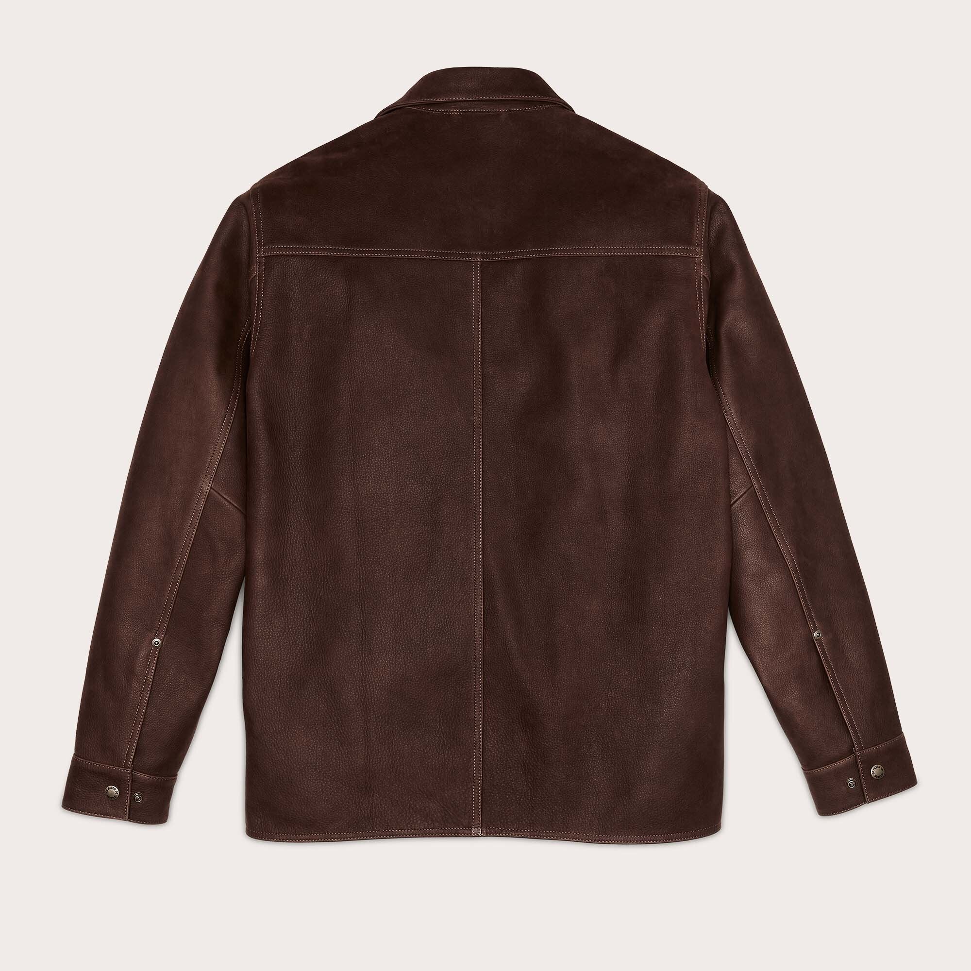 FULL GRAIN LEATHER JAC-SHIRT - Image 2
