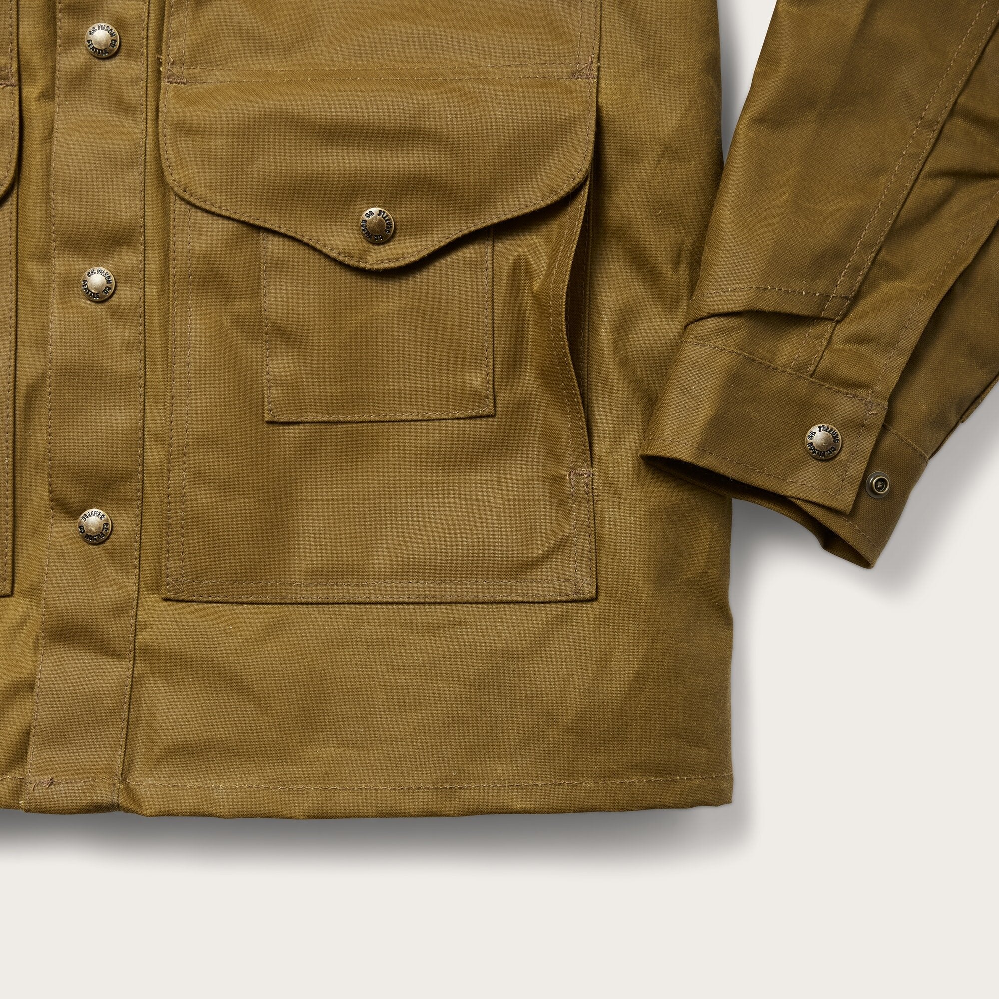 LINED TIN CLOTH CRUISER JACKET - Image 5