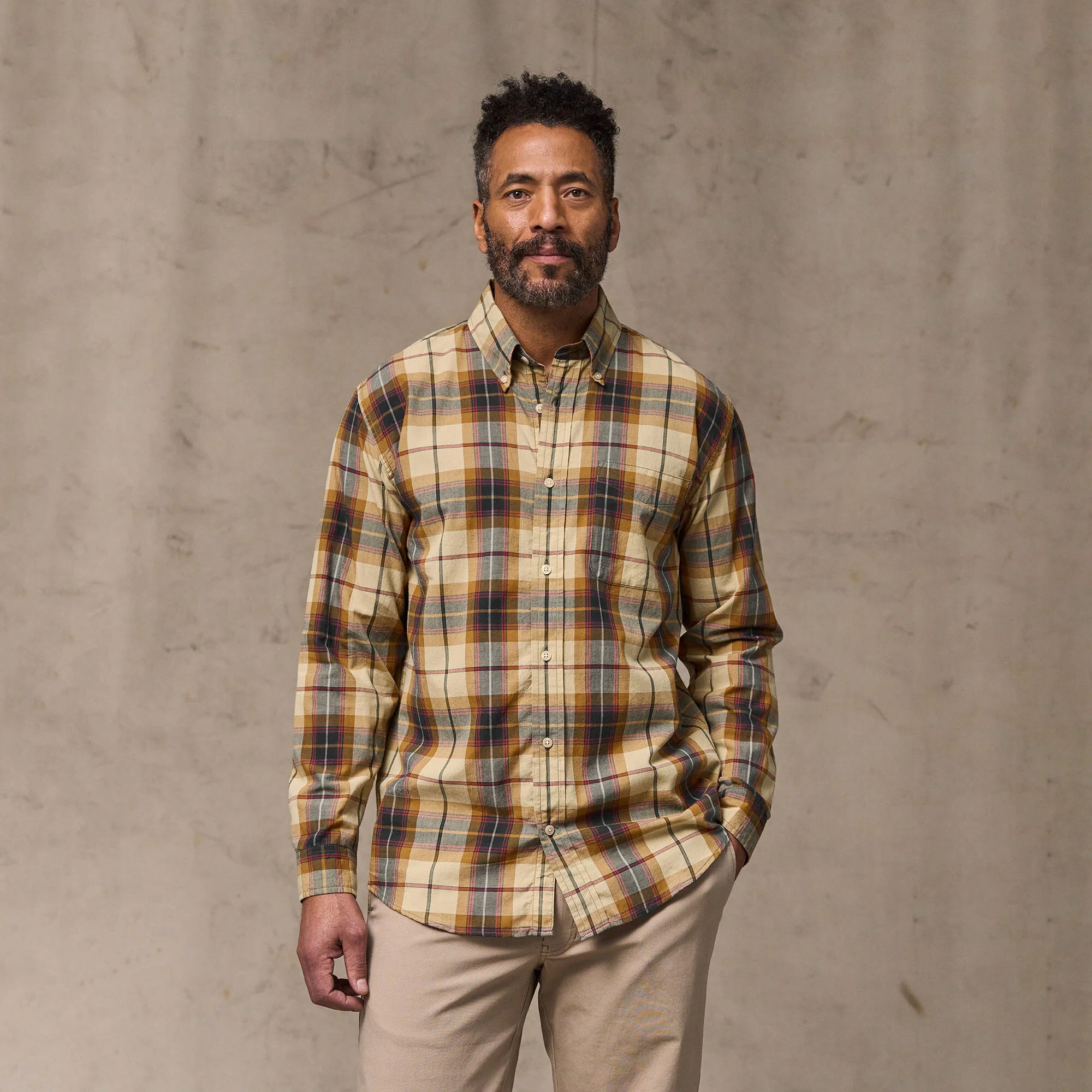 MADRAS BUTTON-DOWN SHIRT - Image 6
