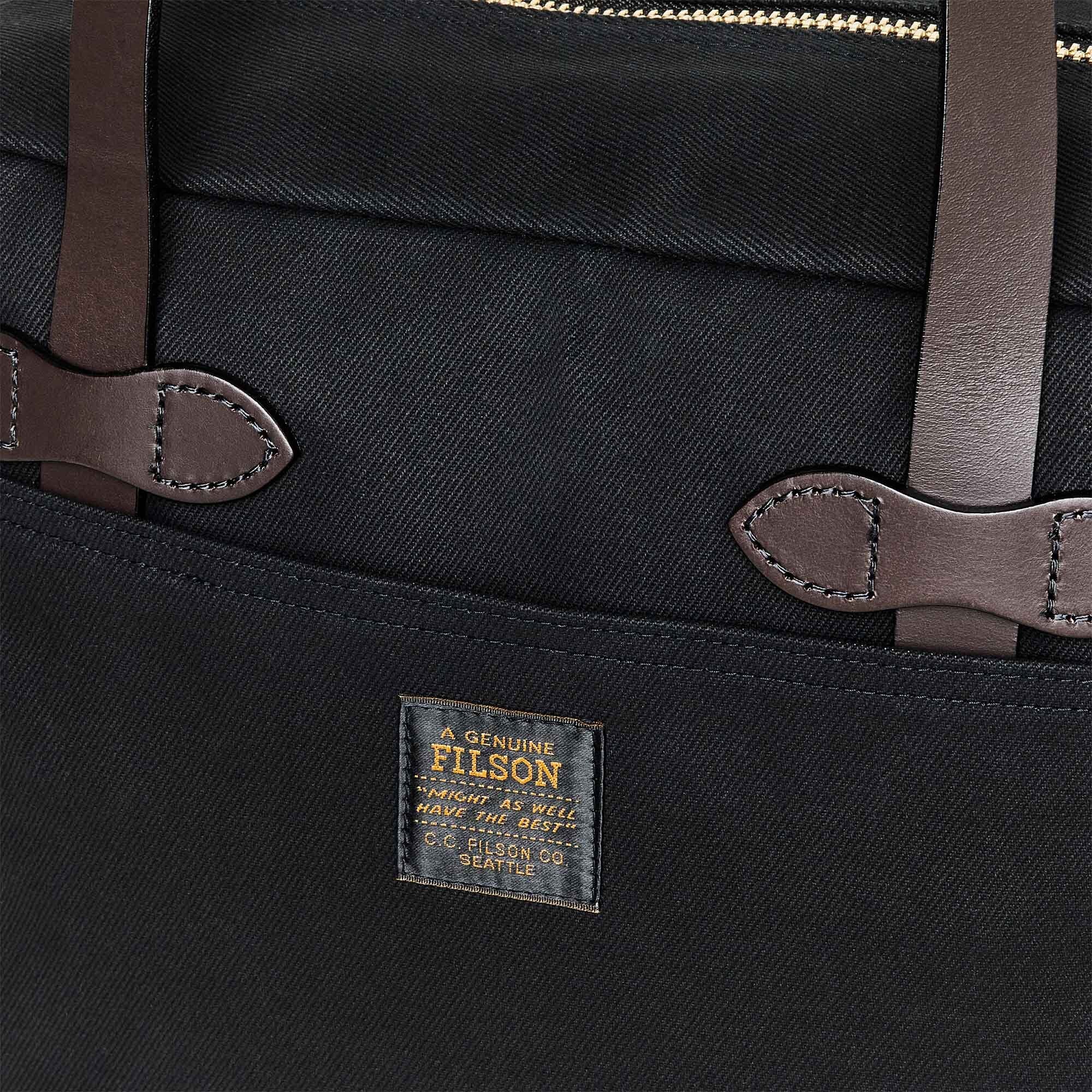 RUGGED TWILL TOTE BAG WITH ZIPPER - Image 5