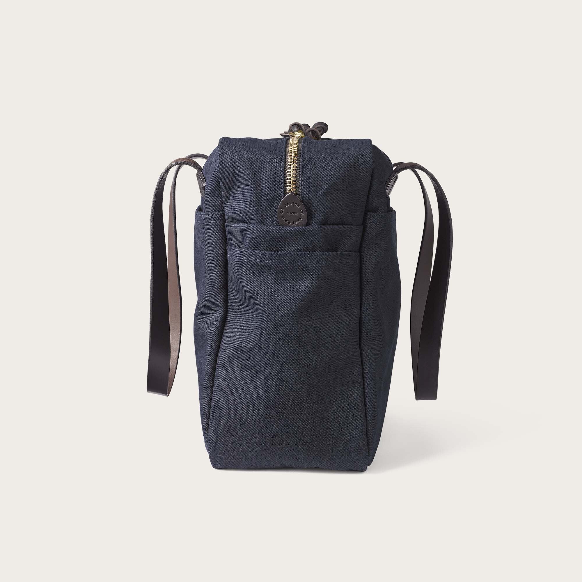 RUGGED TWILL TOTE BAG WITH ZIPPER - Image 4