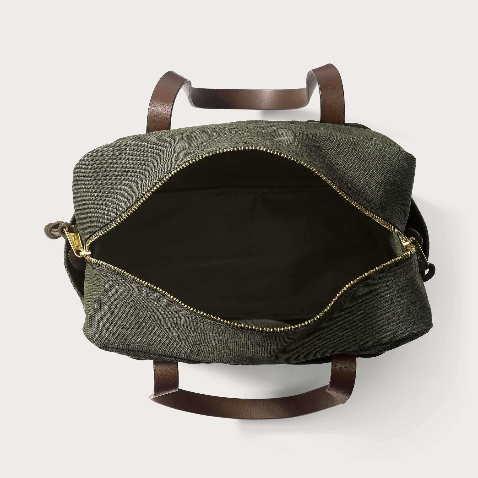 RUGGED TWILL TOTE BAG WITH ZIPPER - Image 4
