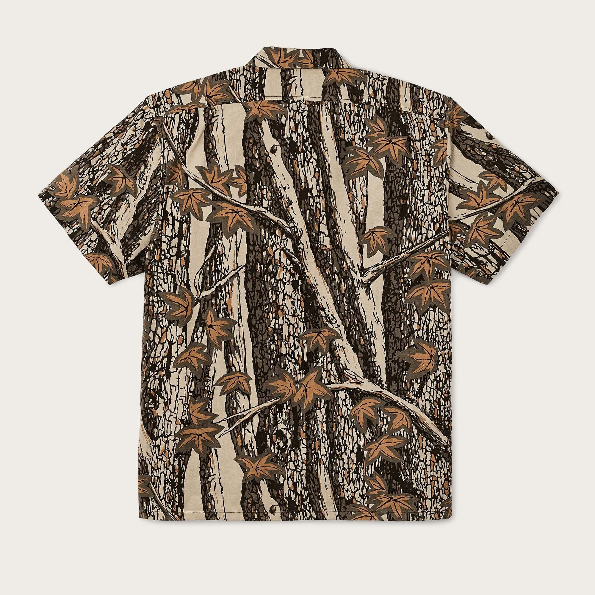RUSTIC SHORT SLEEVE CAMP SHIRT - Image 2