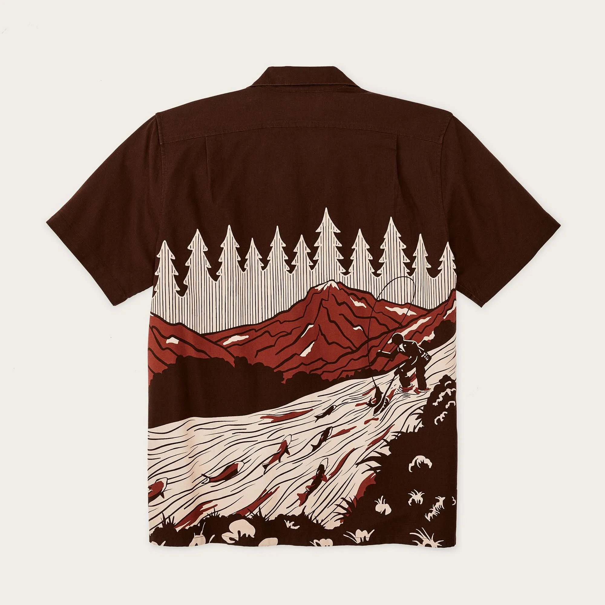 RUSTIC SHORT SLEEVE CAMP SHIRT - Image 2
