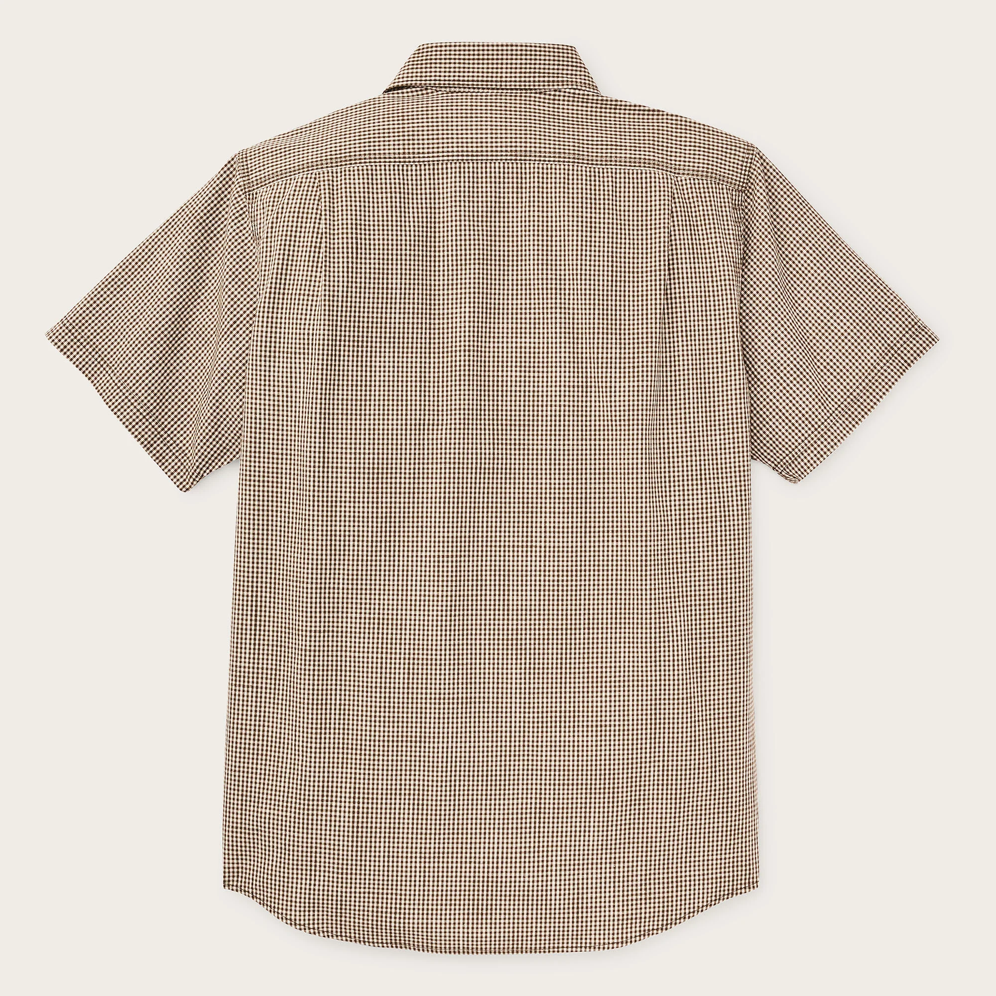 SHORT SLEEVE CHAMBRAY SHIRT - Image 2