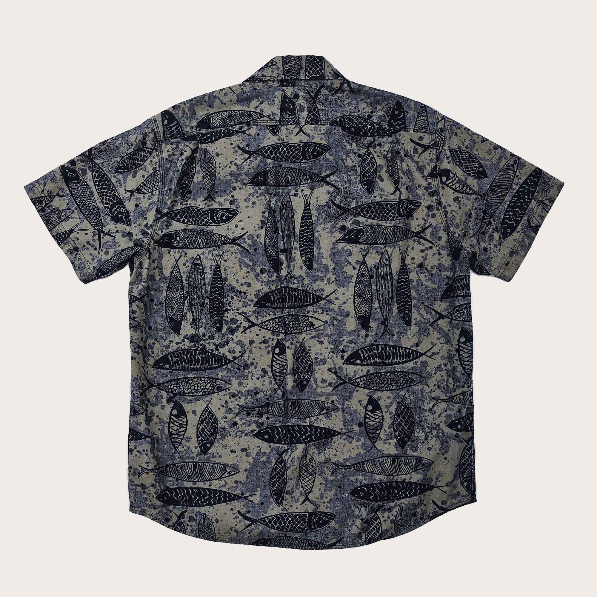 SHORT SLEEVE CHAMBRAY SHIRT - Image 2