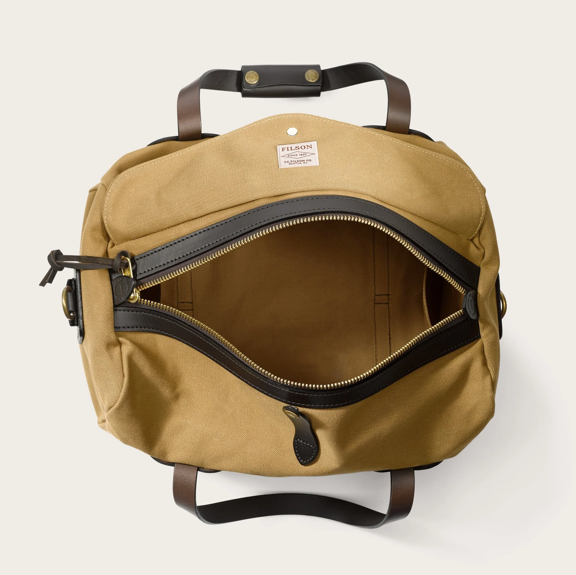 SMALL RUGGED TWILL DUFFLE - Image 4
