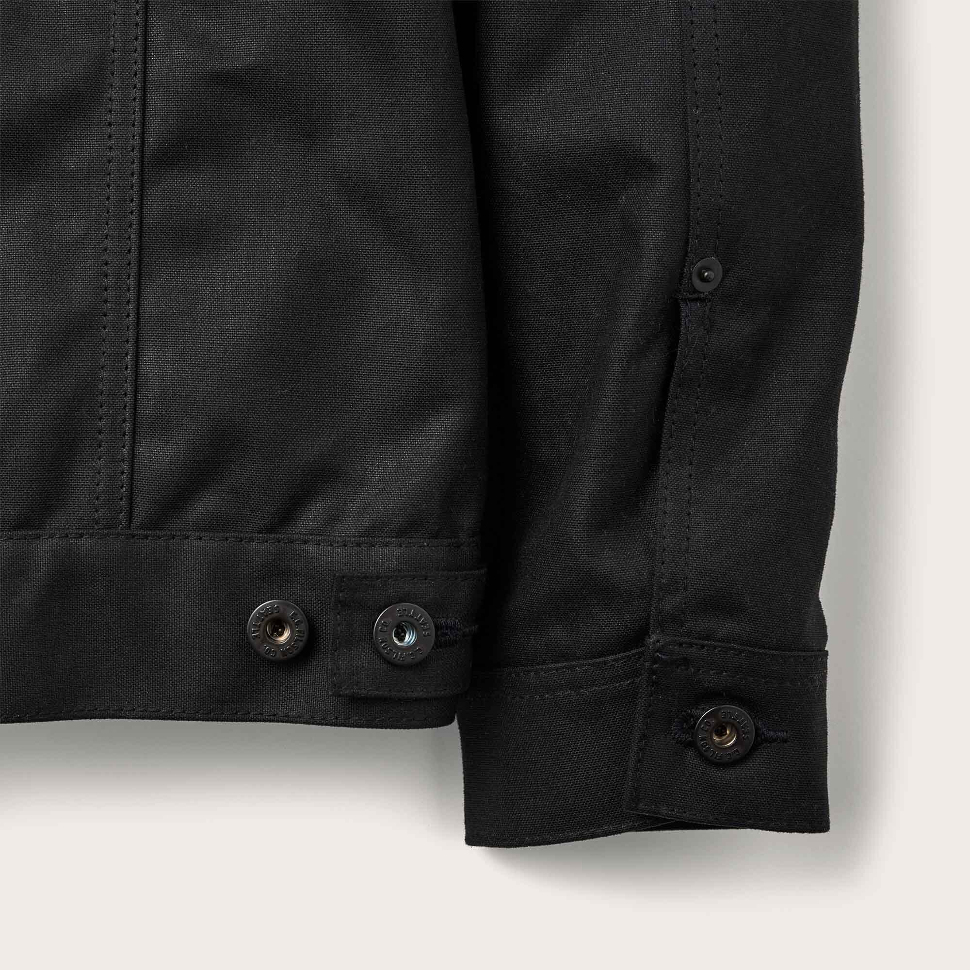 SHORT LINED CRUISER JACKET AUS TIN CLOTH - Image 4