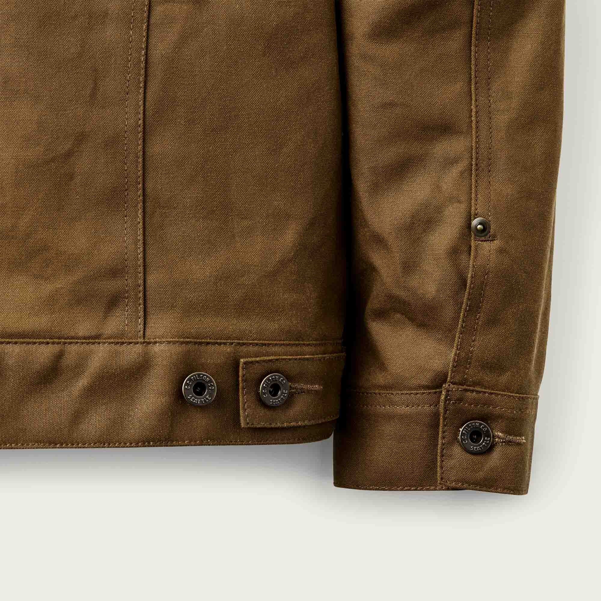 SHORT LINED CRUISER JACKET AUS TIN CLOTH - Image 5