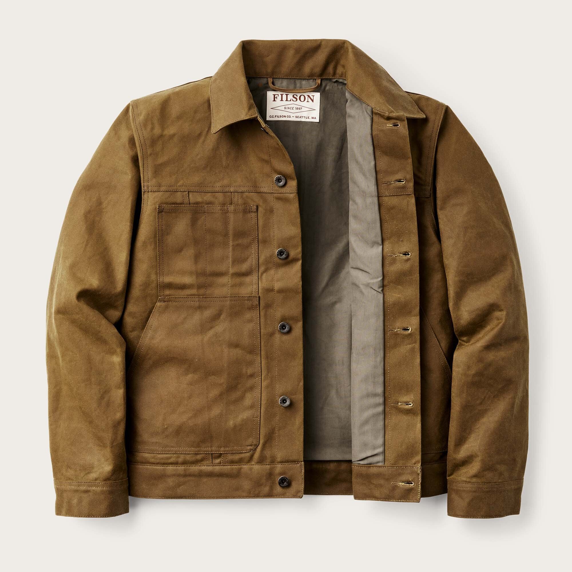 SHORT LINED CRUISER JACKET AUS TIN CLOTH - Image 6