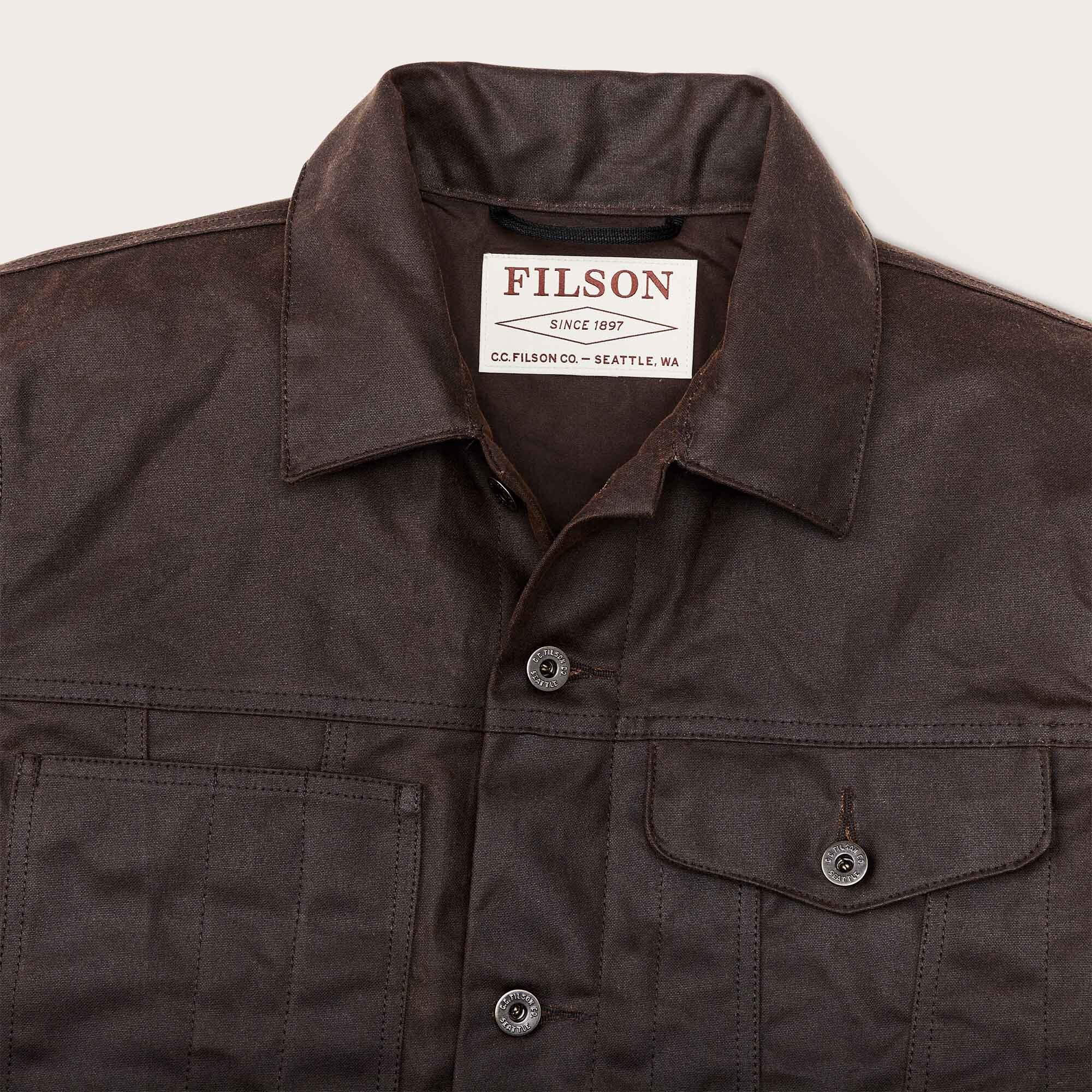 SHORT LINED CRUISER JACKET AUS TIN CLOTH - Image 4