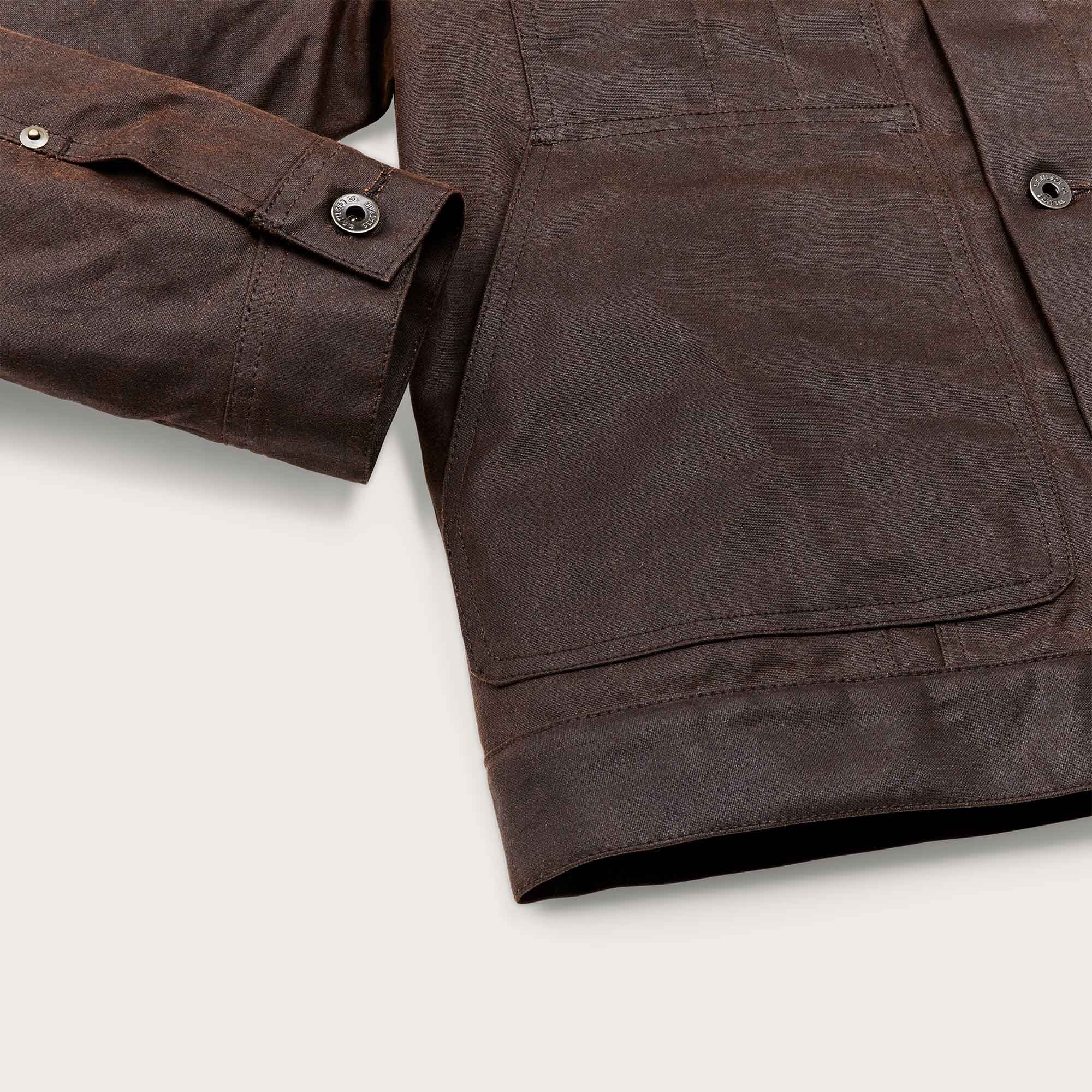 SHORT LINED CRUISER JACKET AUS TIN CLOTH - Image 5