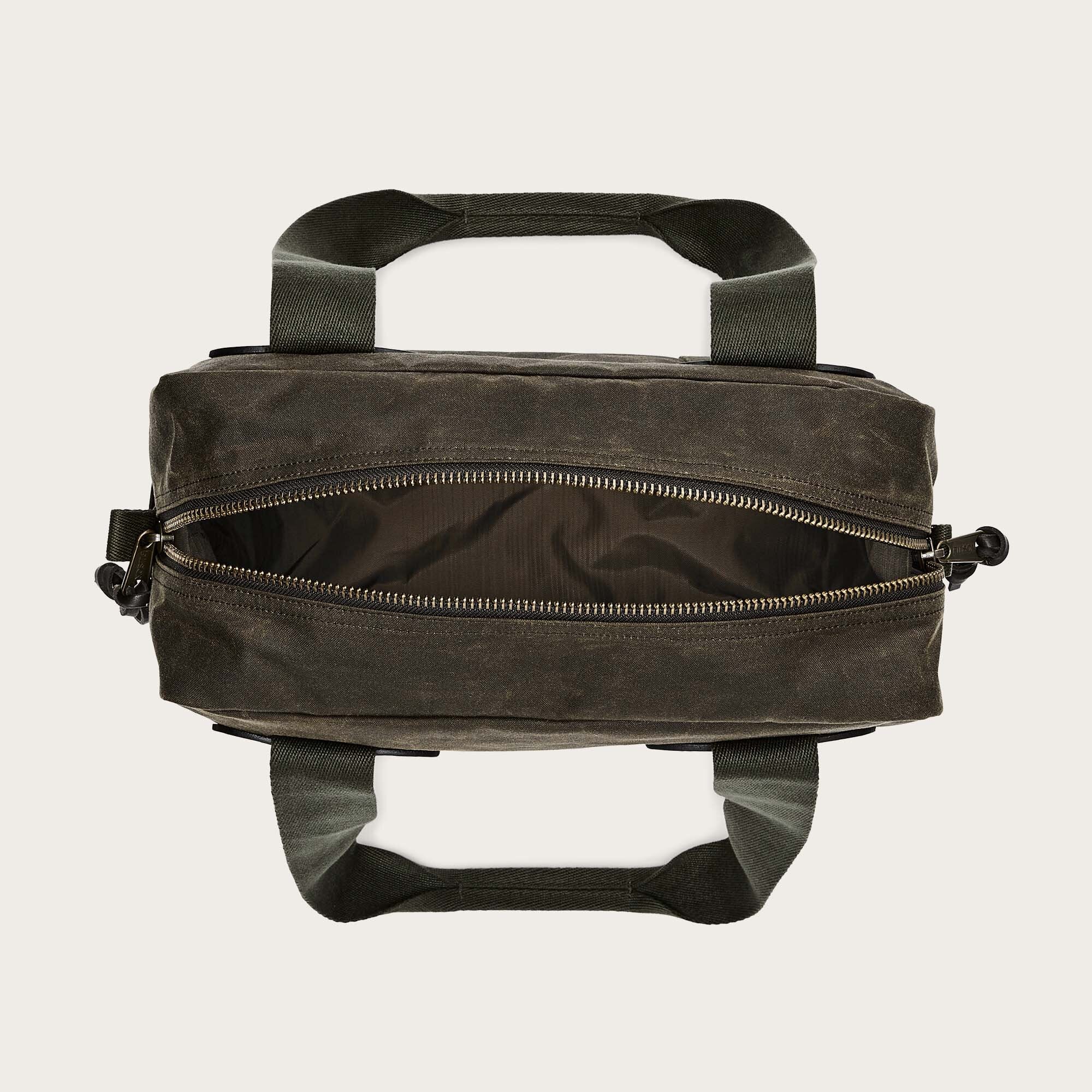 TIN CLOTH TOTE BAG WITH ZIPPER - Image 4