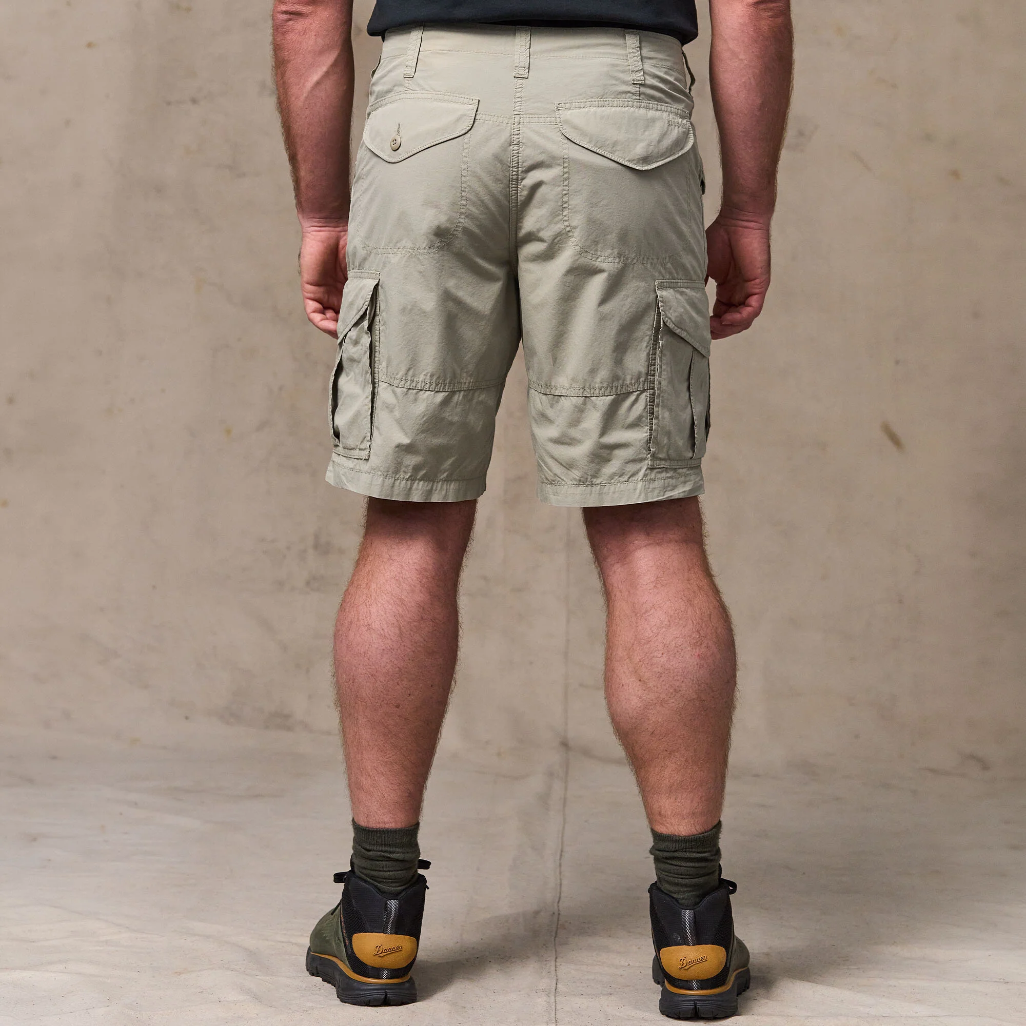 TROPICAL POPLIN CARGO SHORTS - Image 7