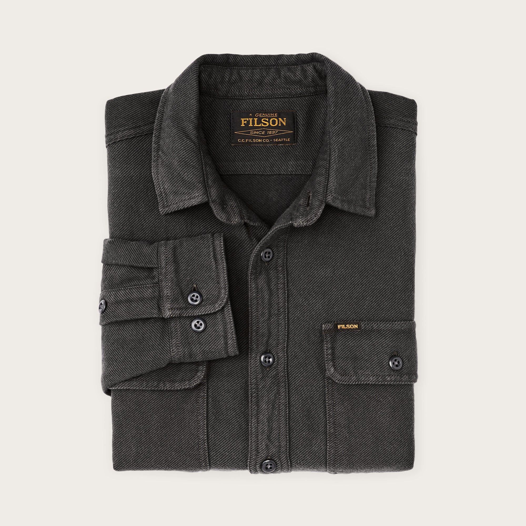 Vintage Flannel Work Shirt - Image 3