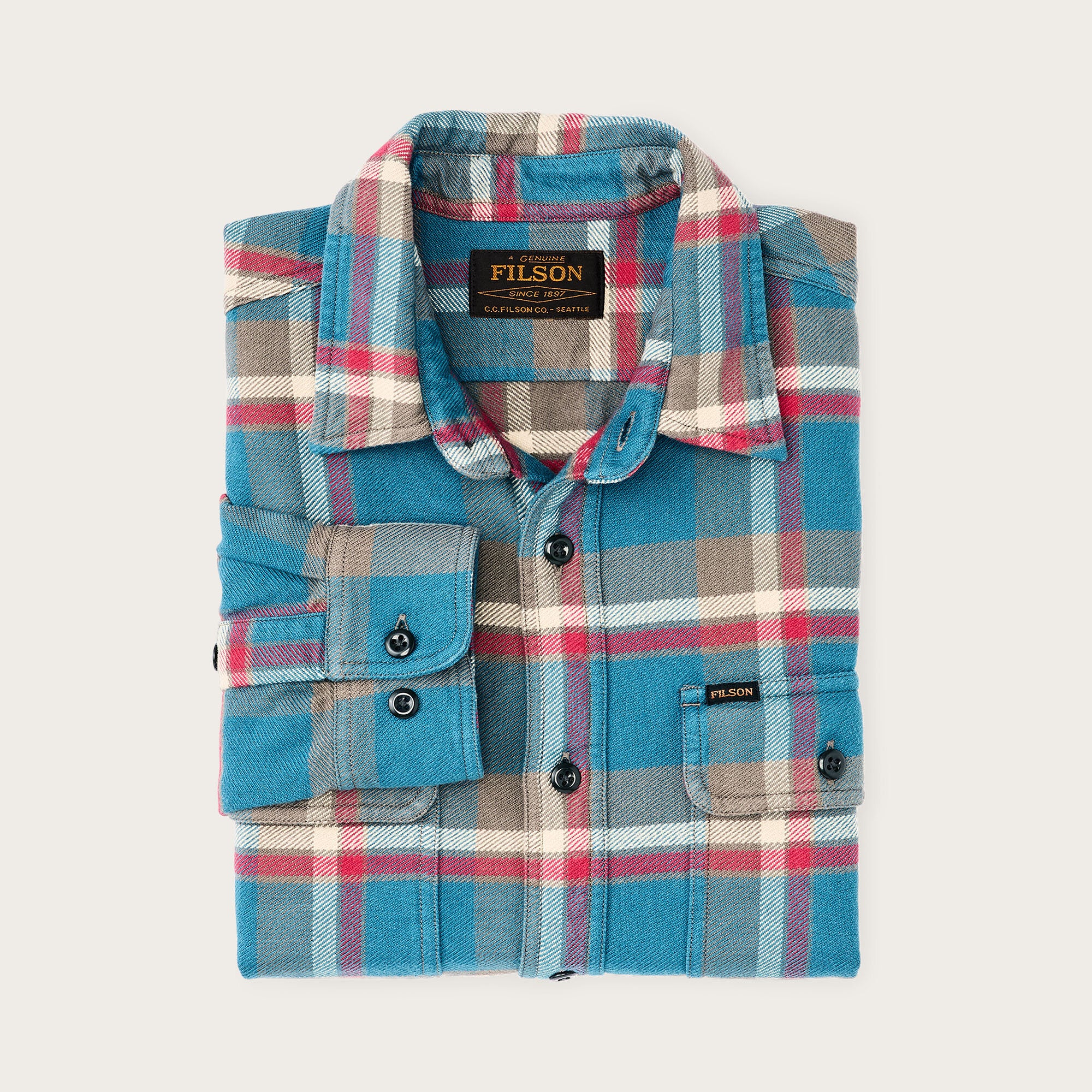 Vintage Flannel Work Shirt - Image 3