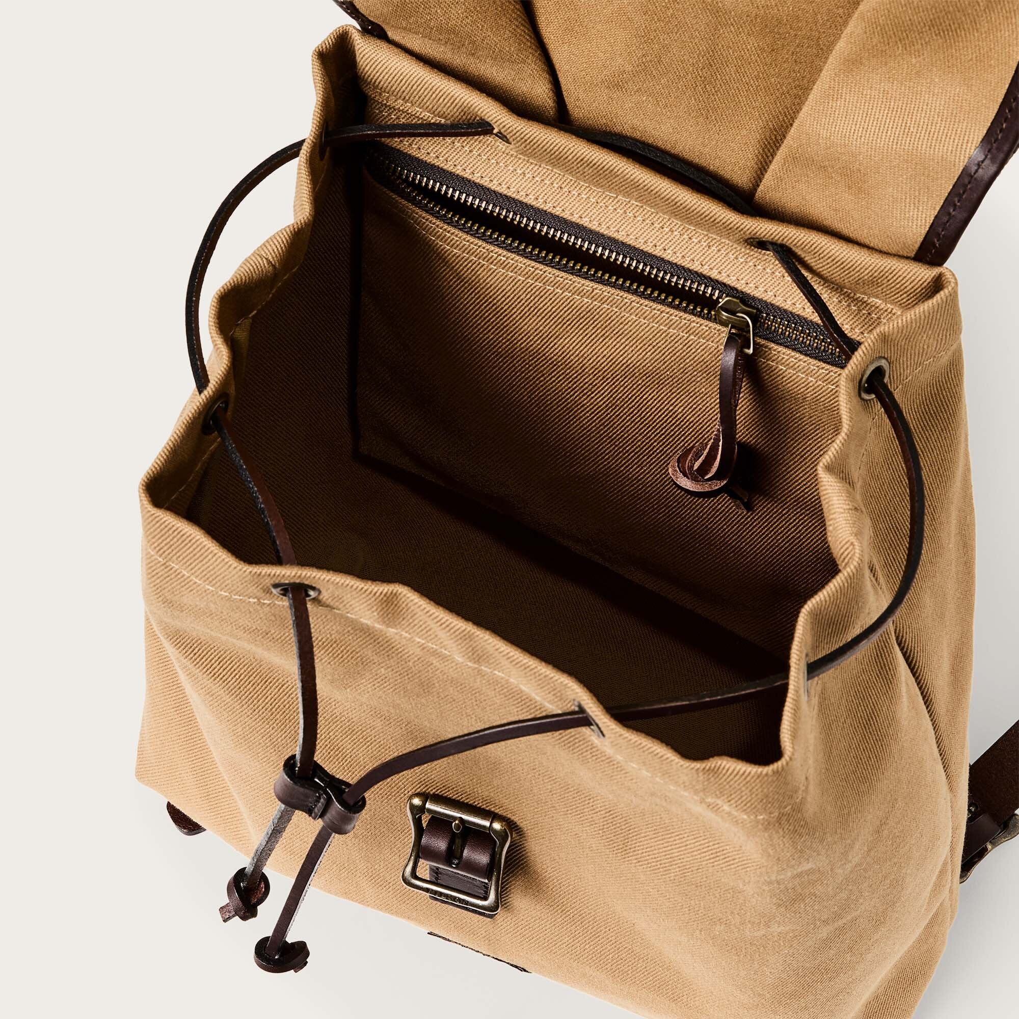 RUGGED TWILL DRAWSTRING BACKPACK - Image 5