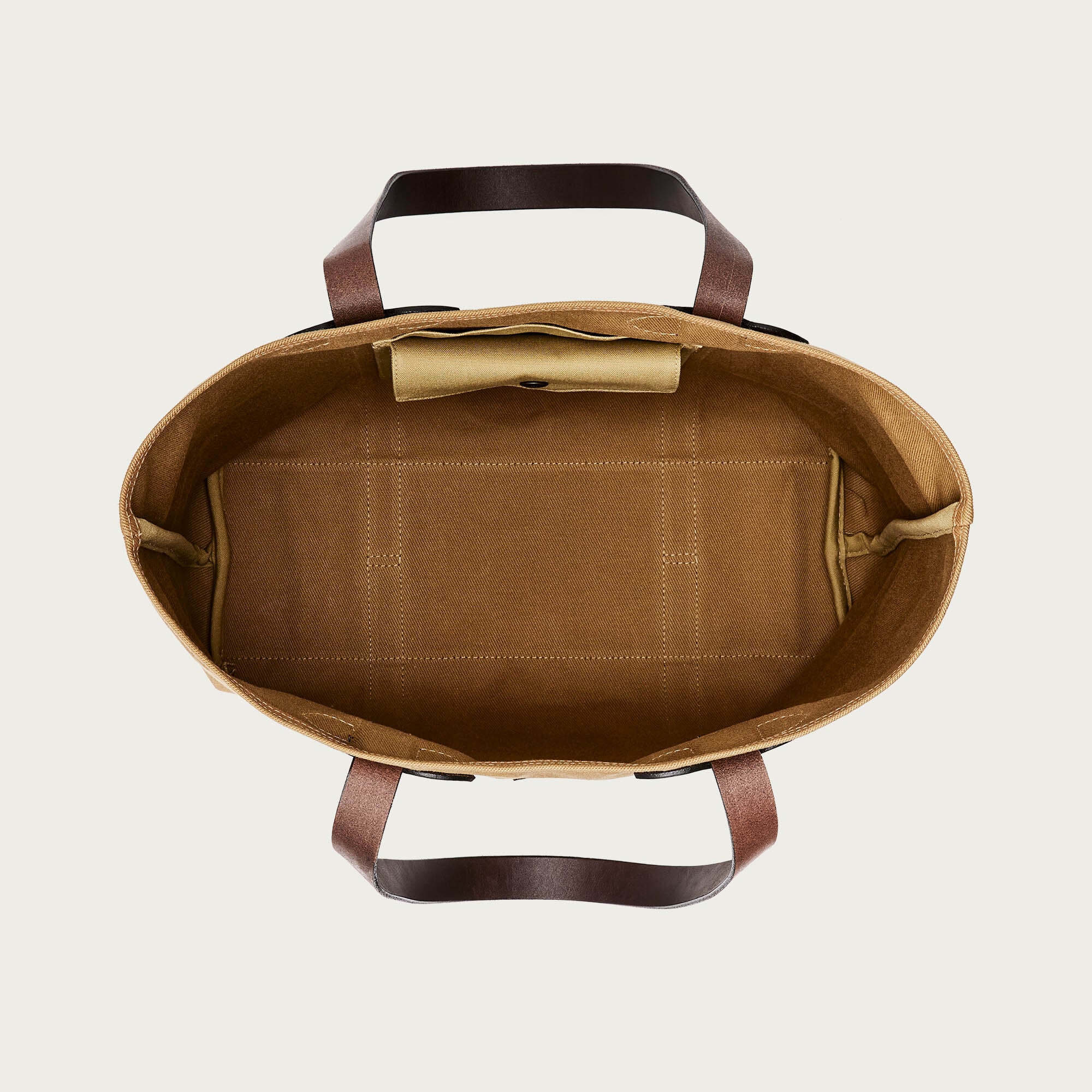 RUGGED TWILL LARGE OPEN TOTE BAG - Image 4