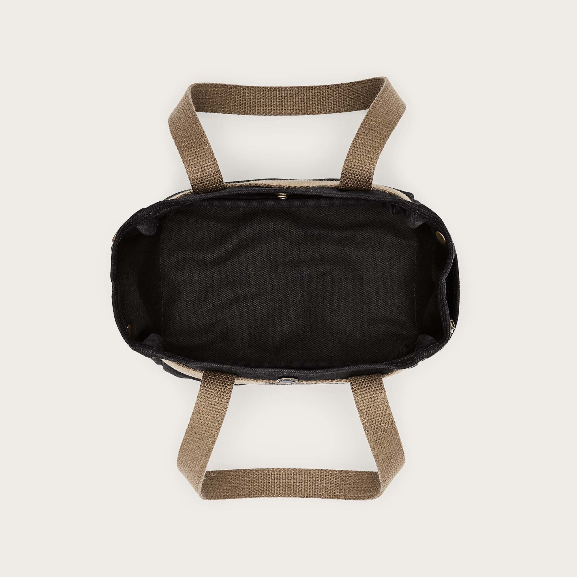 RUGGED TWILL SMALL OPEN TOTE BAG - Image 4