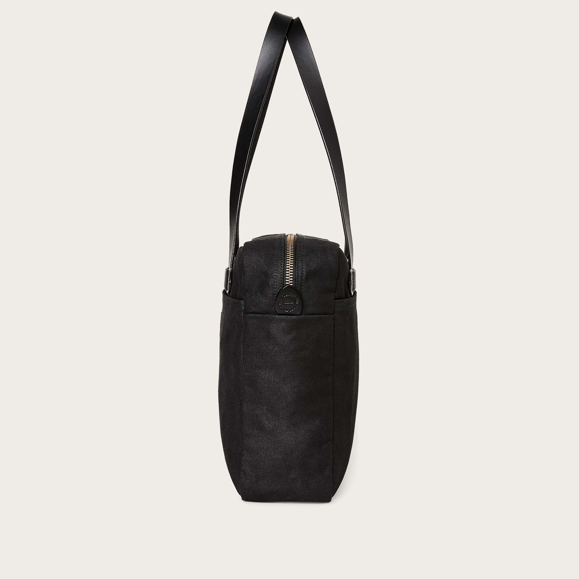RUGGED TWILL SMALL ZIPPER TOTE BAG - Image 3