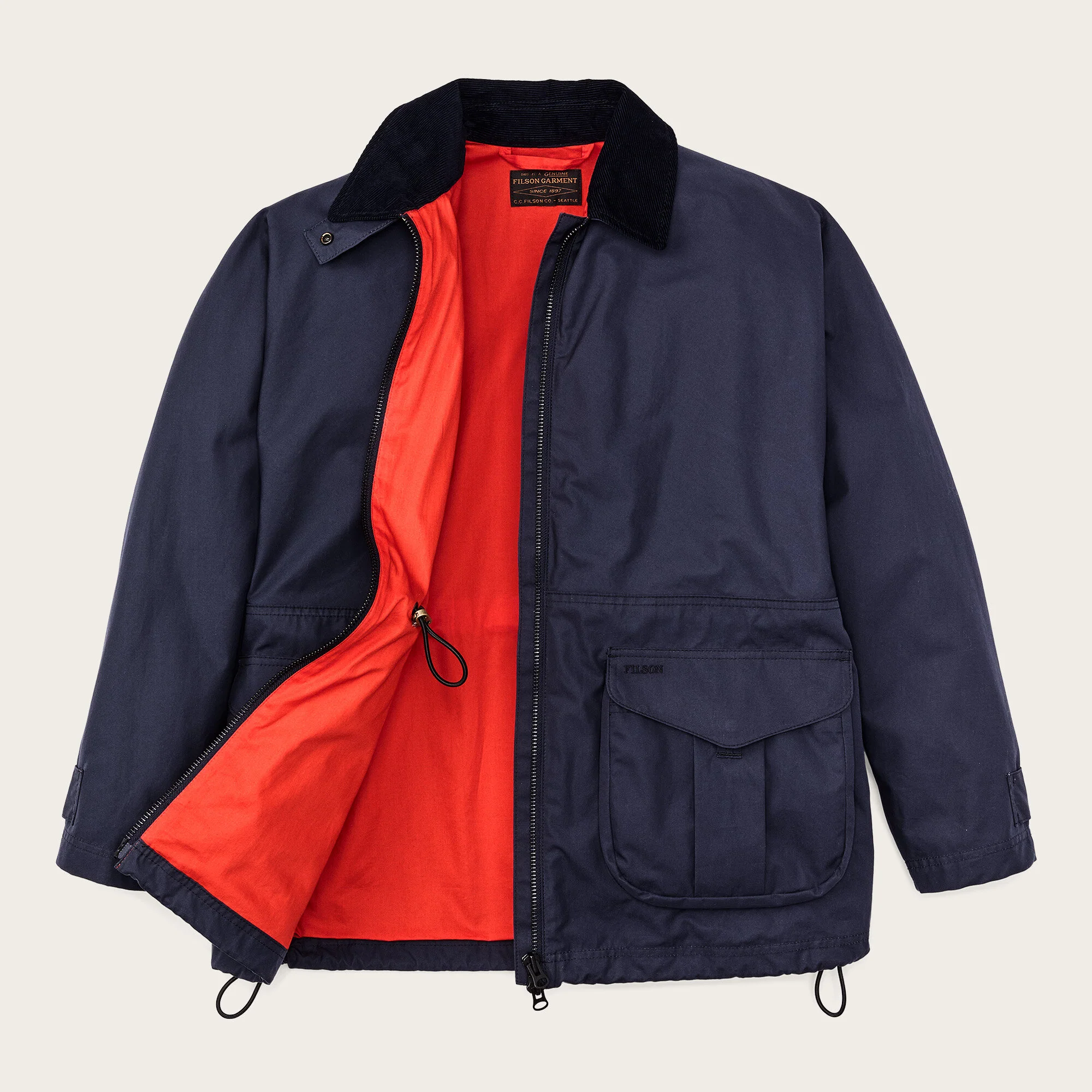 WOMEN’S AVIATOR CLOTH WORK JACKET - Image 3