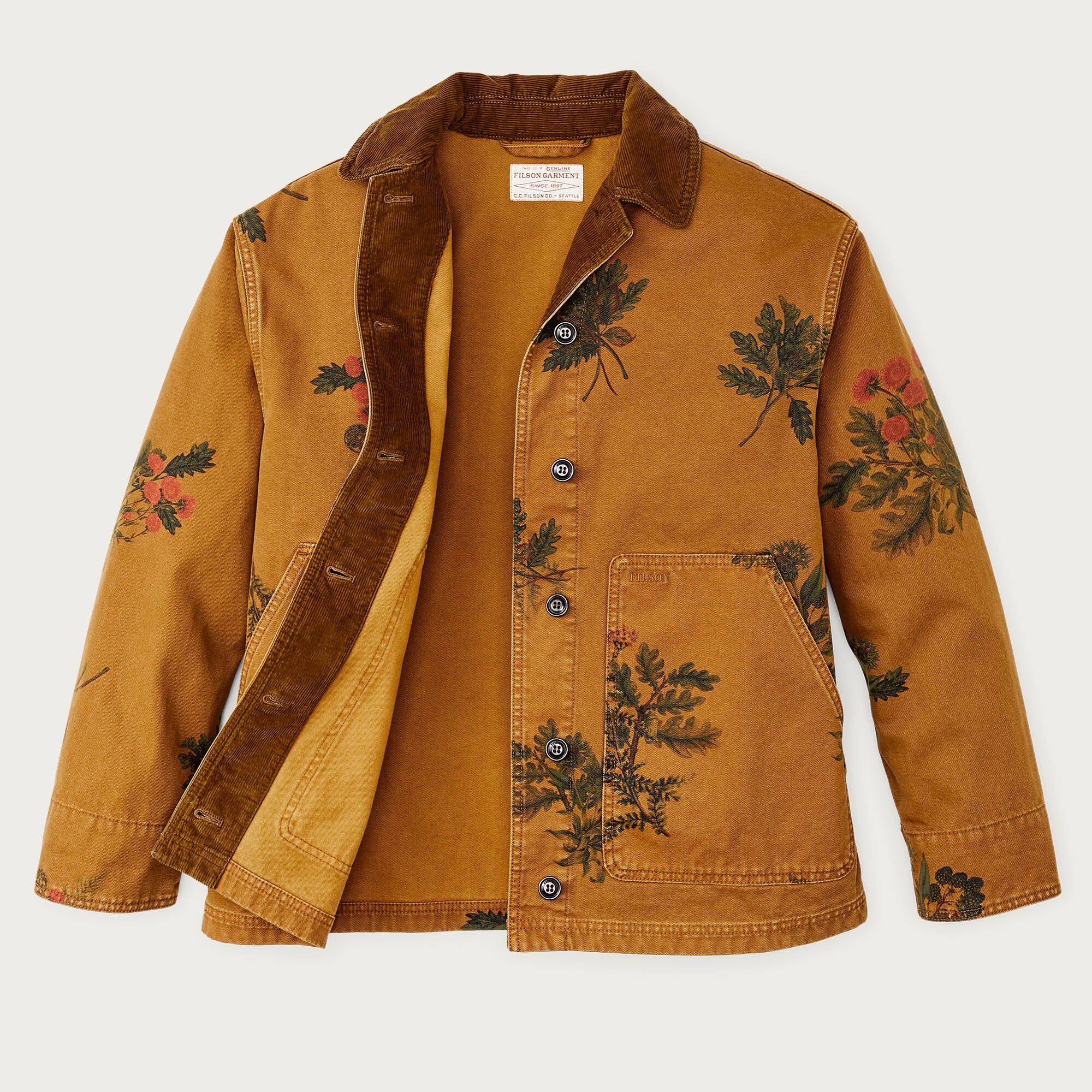 WOMEN'S CANVAS BARN COAT - Image 3