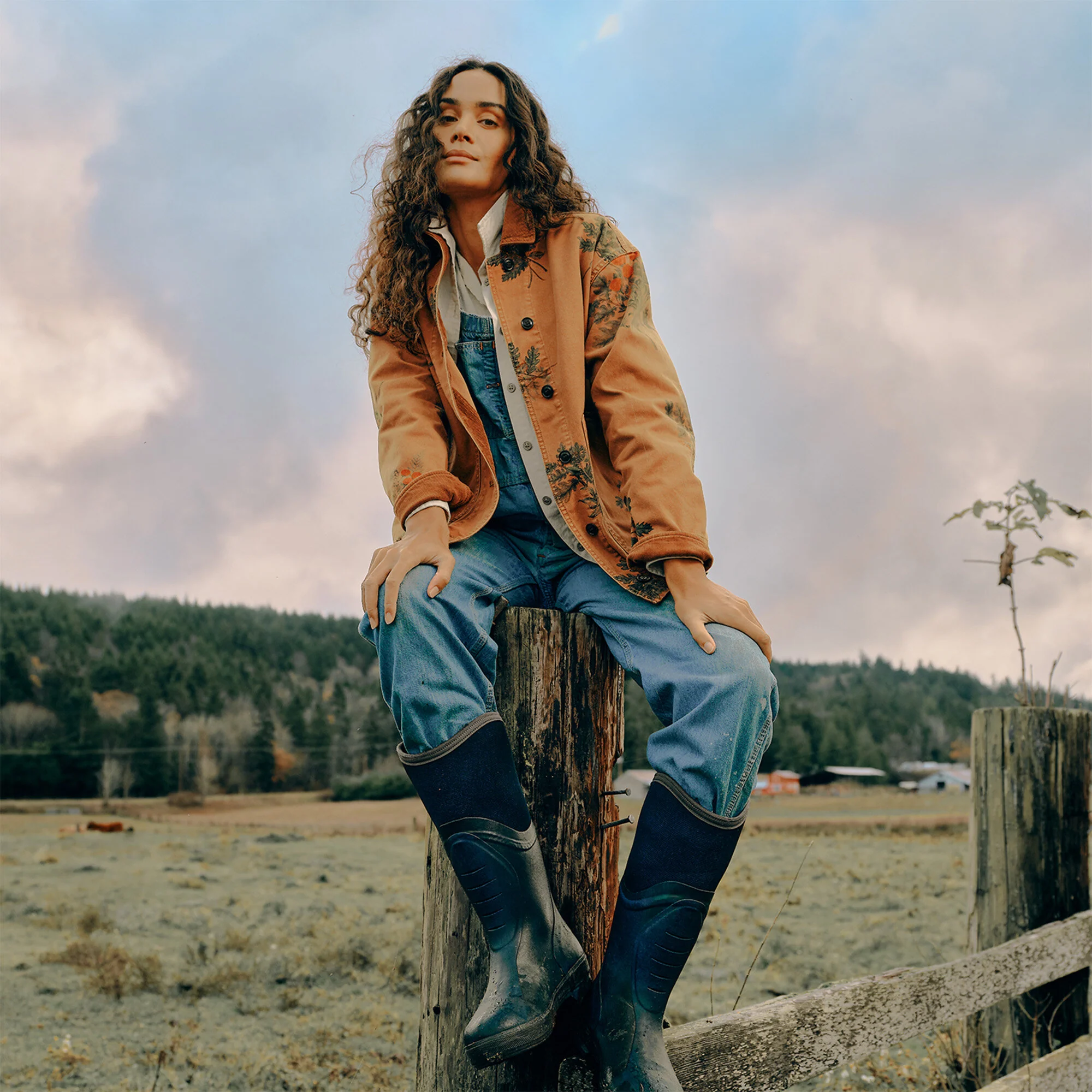 WOMEN'S CANVAS BARN COAT - Image 7