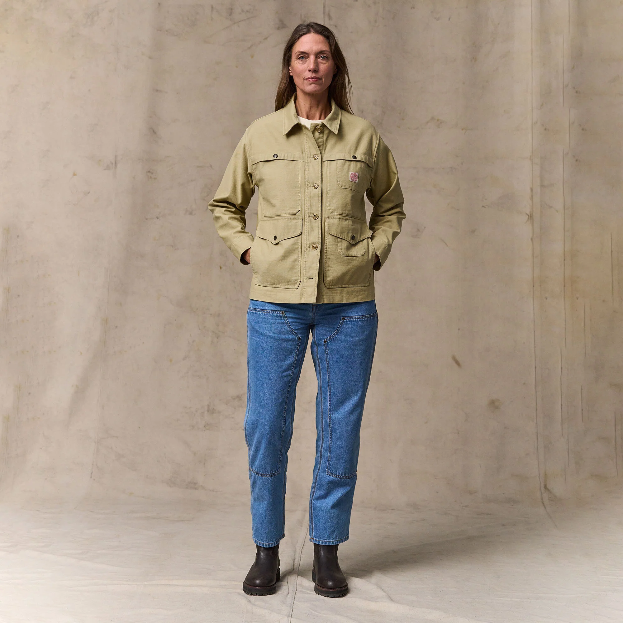 WOMEN'S REVERSE SATEEN CRUISER JACKET - Image 7